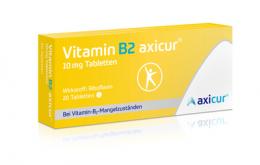 VITAMIN B2 AXICUR 10 mg Tabletten 20 St