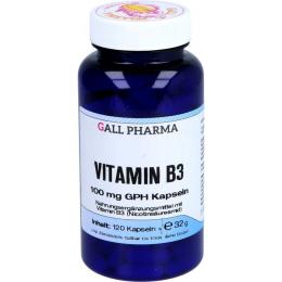 VITAMIN B3 100 mg GPH Kapseln 120 St.