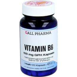 VITAMIN B6 100 mg GPH Kapseln 120 St.
