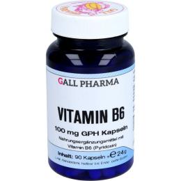 VITAMIN B6 100 mg GPH Kapseln 90 St. (24 g)