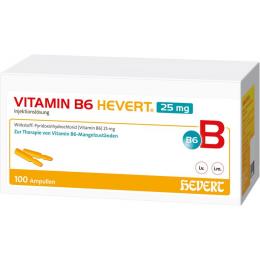 VITAMIN B6 HEVERT 25 mg Injektionslösung Amp. 200 ml