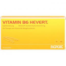 VITAMIN B6 HEVERT Ampullen 20 ml