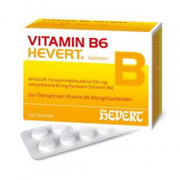 VITAMIN B6 HEVERT Tabletten 100 St Tabletten