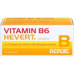 VITAMIN B6 HEVERT Tabletten 50 St.