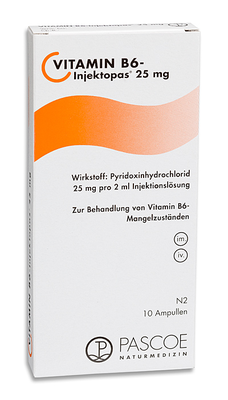VITAMIN B6-INJEKTOPAS 25 mg Injektionslsung 10X2 ml