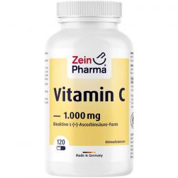 VITAMIN C 1000 mg Kapseln ZeinPharma 120 St.