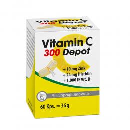 VITAMIN C 300 Depot+Zink+Histidin+D Kapseln 60 St Kapseln