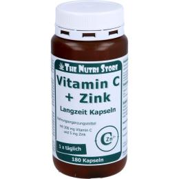 VITAMIN C 300+Zink 5 Langzeit Kapseln 180 St. (125 g)