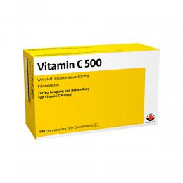 Ein aktuelles Angebot für VITAMIN C 500 100 St Filmtabletten Vitaminpräparate - jetzt kaufen, Marke Wörwag Pharma GmbH & Co. KG.