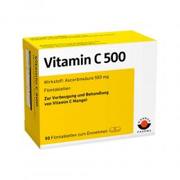 VITAMIN C 500 50 St Filmtabletten