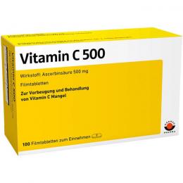 VITAMIN C 500 Filmtabletten 100 St.