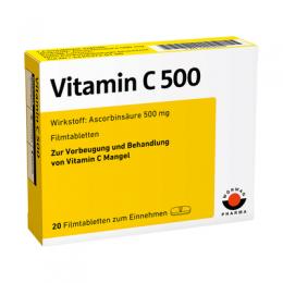 VITAMIN C 500 Filmtabletten 20 St