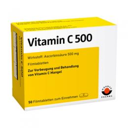 VITAMIN C 500 Filmtabletten 50 St