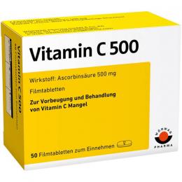 VITAMIN C 500 Filmtabletten 50 St.