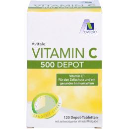 VITAMIN C 500 mg Depot Tabletten 120 St.