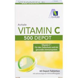 VITAMIN C 500 mg Depot Tabletten 60 St. (60 g)