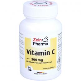 VITAMIN C 500 mg Kapseln 90 St.