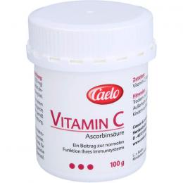 VITAMIN C ASCORBINSÄURE Caelo HV-Packung 100 g