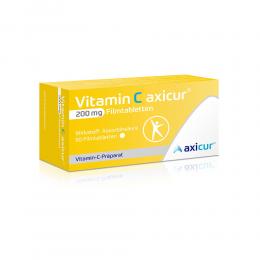 VITAMIN C AXICUR 200 mg Filmtabletten 50 St Filmtabletten