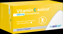 VITAMIN C AXICUR 500 mg Filmtabletten 100 St