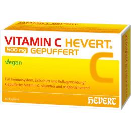 VITAMIN C HEVERT 500 mg gepuffert Kapseln 60 St.
