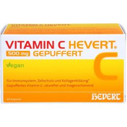 VITAMIN C HEVERT 500 mg gepuffert Kapseln 60 St. (50 g)