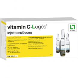 VITAMIN C LOGES 5 ml Injektionslösung 50 X 5 ml Injektionslösung