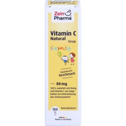 VITAMIN C NATURAL 80 mg Family Sirup 50 ml