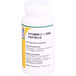 VITAMIN C+ZINK 25 mg Kapseln 90 St.