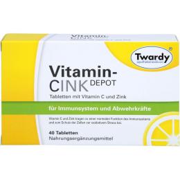 VITAMIN CINK Depot Tabletten 40 St. (19,5 g)
