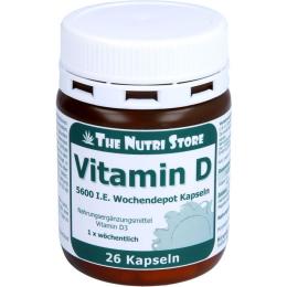 VITAMIN D 5600 I.E. Wochendepot Kapseln 26 St. (8 g)