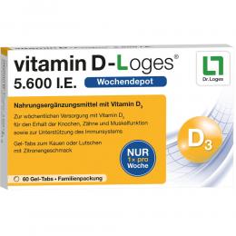 vitamin D-Loges® 5.600 I.E. 60 St Kautabletten