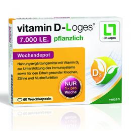 VITAMIN D-LOGES 7.000 I.E. pflanzlich Wochendepot 17 g