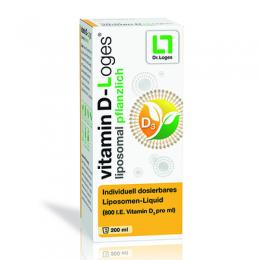 VITAMIN D-LOGES liposomal pflanzlich 200 ml
