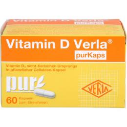 VITAMIN D VERLA purKaps 60 St. (19 g)