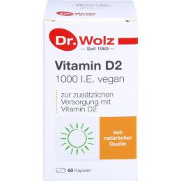 VITAMIN D2 1000 I.E. vegan Kapseln 60 St. (18 g)