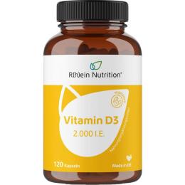 VITAMIN D3 2.000 I.E. Kapseln 120 St.