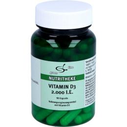 VITAMIN D3 2.000 I.E. Kapseln 90 St.
