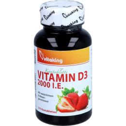 VITAMIN D3 2.000 I.E. Kautabletten 210 St.