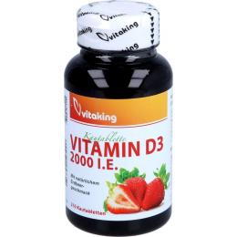 VITAMIN D3 2000 I.E. Kautabletten 90 St.
