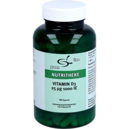 VITAMIN D3 25 µg 1000 I.E. Kapseln 180 St.