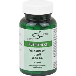 VITAMIN D3 25 µg 1000 I.E. Kapseln 90 St.