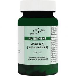 VITAMIN D3 3.000+200 K2 MK7 Kapseln 60 St.