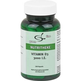 VITAMIN D3 3.000 I.E. Kapseln 180 St. (50,6 g)