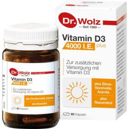 VITAMIN D3 4000 I.E. plus Kapseln 60 St. (21 g)