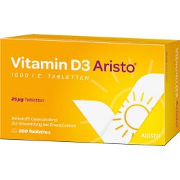 VITAMIN D3 ARISTO 1000 I.E. Tabletten 200 St.
