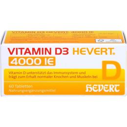 VITAMIN D3 HEVERT 4000 I.E. Tabletten 60 St. (12 g)
