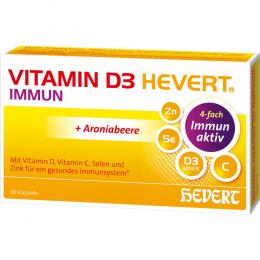 VITAMIN D3 HEVERT Immun Kapseln 30 St Kapseln