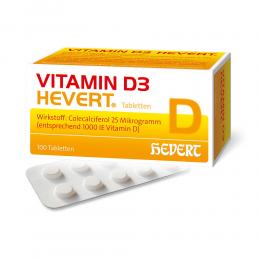 Vitamin D3 Hevert Tabletten 100 St Tabletten
