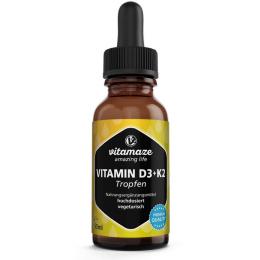 VITAMIN D3 K2 1000 I.E./10 µg hochdosiert Tropfen 50 ml